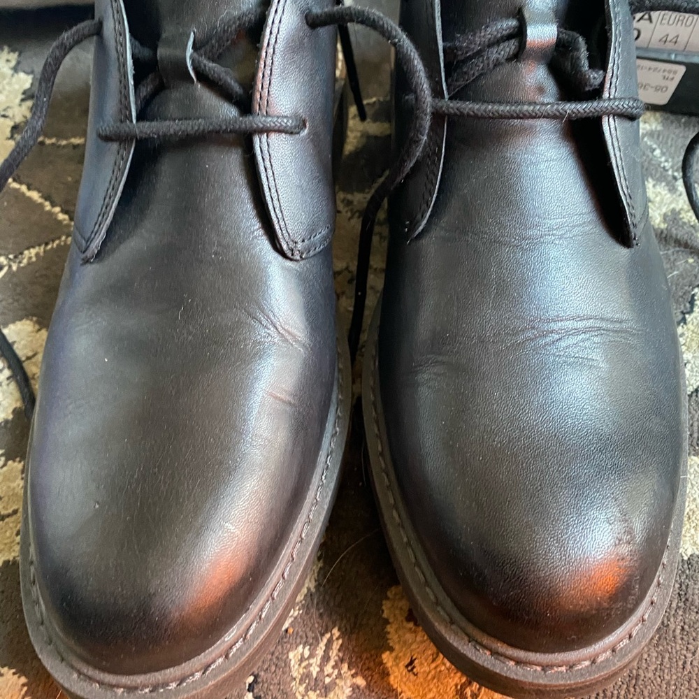 Men's Black Leather Shoes